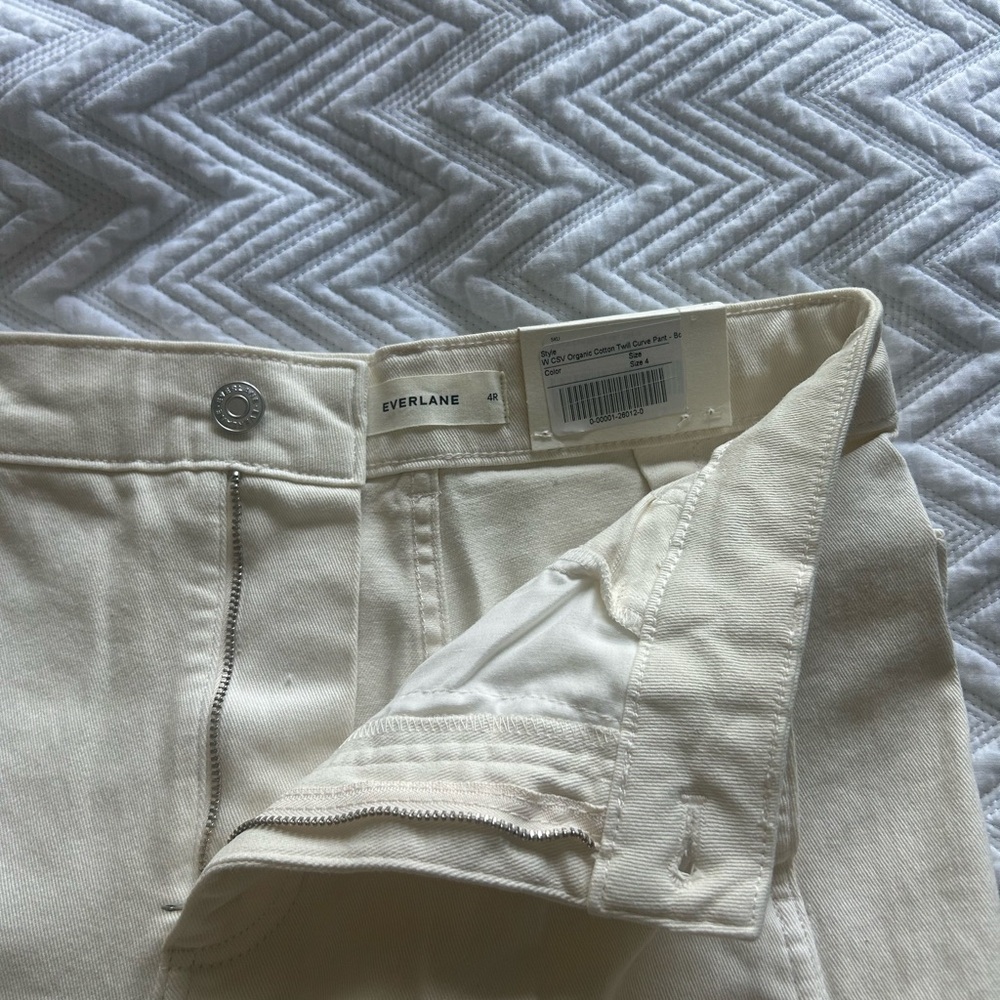 Everlane Organic Curve Love Twill Pant Size 4R